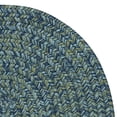 thumbnail image 2 of Colonial Mills 7' x 7' Navy Blue All Purpose Handmade Reversible Round Mudroom Area Throw Rug, 2 of 2