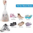 thumbnail image 5 of 2025 Latest Model Clear Shoe Bags - 10 PCS, 15.7" x 11.8", Drawstring Travel, 5 of 5