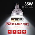 thumbnail image 2 of E27 35W P30 PAR30 LED Bulb Light Super Bright Spotlight Lamp for Home Studio, 2 of 7