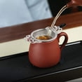 thumbnail image 2 of CHAO Paquete de 2 tazones coladores de té, tazas coladoras de té de alambre de acero inoxidable, se adapta a boca de taza de 6,5 cm, 2 of 5