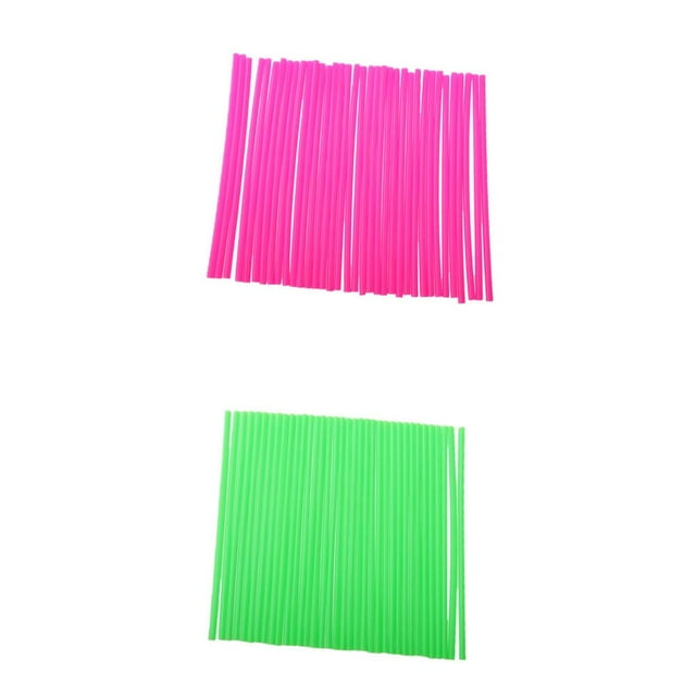 funtasica 72 Pcs Enveloppes de Rayons de Roue Couvre-Manteau pour Motos Vélos