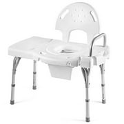 Invacare - I-Class Heavy Duty Transfer Bench with Commode Opening - Partially Assembled