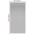 thumbnail image 4 of vidaXL Rideau de Porte Insecte Gris Foncé 90x220 cm Bambou, 4 of 5