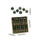 thumbnail image 3 of Christmas Decorations 16 Piece Flocked Christmas Balls Christmas Decoration SetMultiple Styles Of Christmas Tree Decorations Can Also Be Used For Other Party, 3 of 6