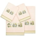 thumbnail image 5 of Authentic Hotel and Spa  Turkish Cotton Belinda 4PC Towel Set Blush, 5 of 5