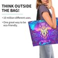 thumbnail image 2 of Easygdp Elephant in Tribal Style Bolsas Tote para Mujer, Bolsos de Hombro para Viaje, Bolsos de Mano de Gran Capacidad para Compras y Trabajo, 2 of 8