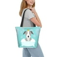 thumbnail image 2 of Rocae Dog In Bathtub for Shoulder Bags for Women Tote Bag for Women with Zipper Closure, 2 of 6