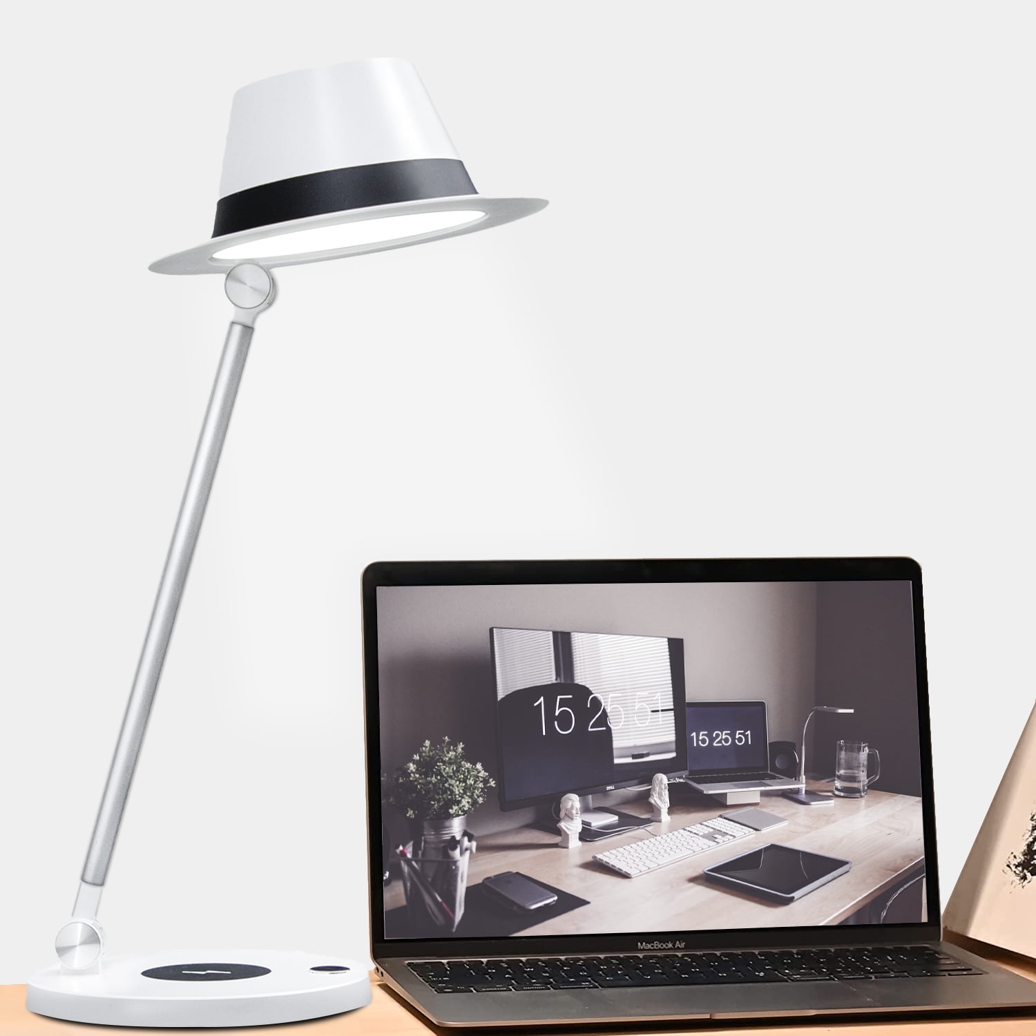 EppieBasic Led Desk Lamp for Home Office, Desk Lamp with TypeC