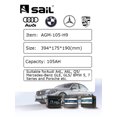 thumbnail image 3 of Batería AGM de 12 V y 105 Ah de ciclo profundo de Sail Batería de vehículo START-STOP Batería de automóvil para BMW Benz Audi Cayenne, 3 of 5