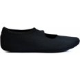 thumbnail image 7 of NuFoot Mary Janes Women's Shoes, Best Foldable & Flexible Flats, Slipper Socks, Travel Slippers & Exercise Shoes, Dance Shoes, Yoga Socks, House Shoes, Indoor Slippers, Black, Small, 7 of 7