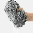 thumbnail image 6 of Chenille Fuzzy Ball Hand Towels, Fuzzy Ball Hand Towels for Bathroom, Fast Drying Ball Towel with Loop Hanging Kitchen Towels for Kitchen Decor, 1 Pcs, 7.0x7.0", 6 of 8