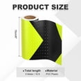 thumbnail image 2 of Uxcell Reflective Tape, Self-Adhesive Trailer Reflector Tape Waterproof Warning Sticker Fluorescent Yellow-black 6 Inch x 16 Feet, 2 of 6