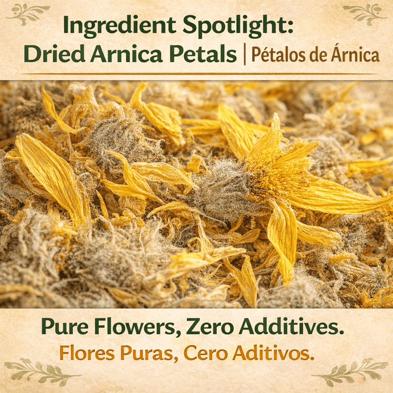 AgoraMarket Dried Arnica Flowers - 460 Grams (16.3 Oz) - Premium Mexican Arnica For Topical Use