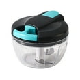 thumbnail image 1 of Grinder Soup Freezer Container Kitchen Grinder Hand Vintage Hand Meat Grinder Smart Chopper Manual Meat Grinder Vegetable Cutter Garlic Crusher Dumpling Filling Baby Food Machine Hand Cut, 1 of 4
