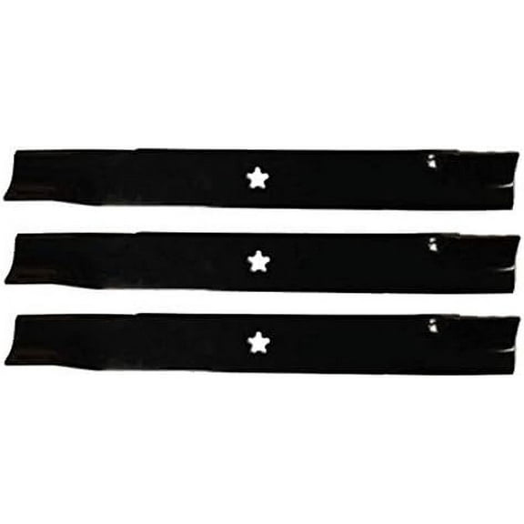 Set of 3 OEM Husqvarna 539113312X 61" EZ Mower Blade