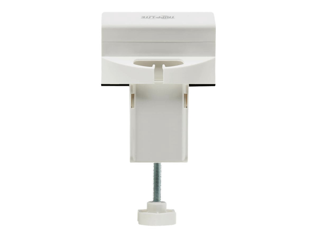 Tripp Lite Clamp-On Power Strip Holder Clamp Mount for Power Strip/Surge Protector White CLAMPUSW