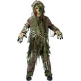 thumbnail image 1 of Costume de Zombie Squelette de Luxe Swamp Living Dead pour Halloween, Jeu de Rôle de Monstre pour Enfants, 1 of 6