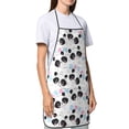 thumbnail image 4 of Pofeuu Panda Bear1 Print Aprons with Pockets, Cute Aprons for Kitchen, Cooking, Server, Barber, Chef Apron, 4 of 7