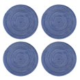 thumbnail image 5 of 4 Pcs Round Braided Placemats, 15" Woven Braided Place Mats, Rustic Table Decors, Heat Resistant Placemats, Washable Circle Table Mats, Dining Table Protectors, Hand Weave Table Linens, 5 of 6