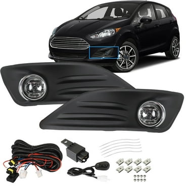 SEBLAFF For 2014-2018 Ford Fiesta Pair of Bumper Fog Lights Driving Lamps w/Switch Kits