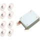 thumbnail image 1 of Mini ruedas giratorias autoadhesivas de acero inoxidable - Polea de rotación de 360° para botes de basura y cajas de almacenamiento, ruedas pequeñas y silenciosas de rotación de 360° (8), 1 of 2