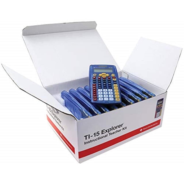 Calculadora financiera Texas Instruments TI15TK Teacher Kit