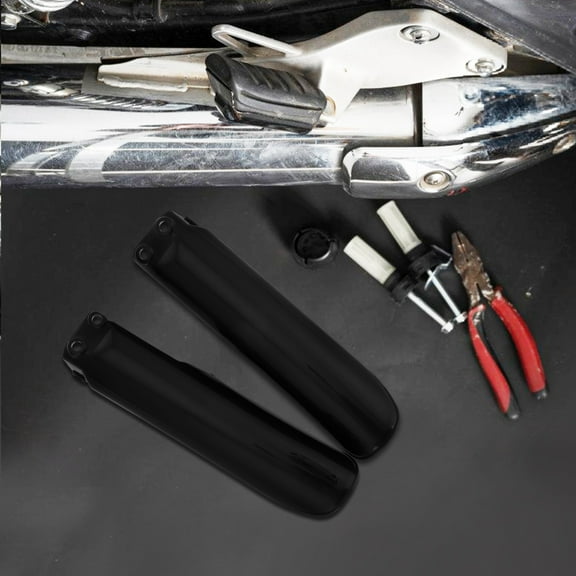 LEORX Motorcycle Front Fork Cover Protector with Mudguard for Off Road Bikes