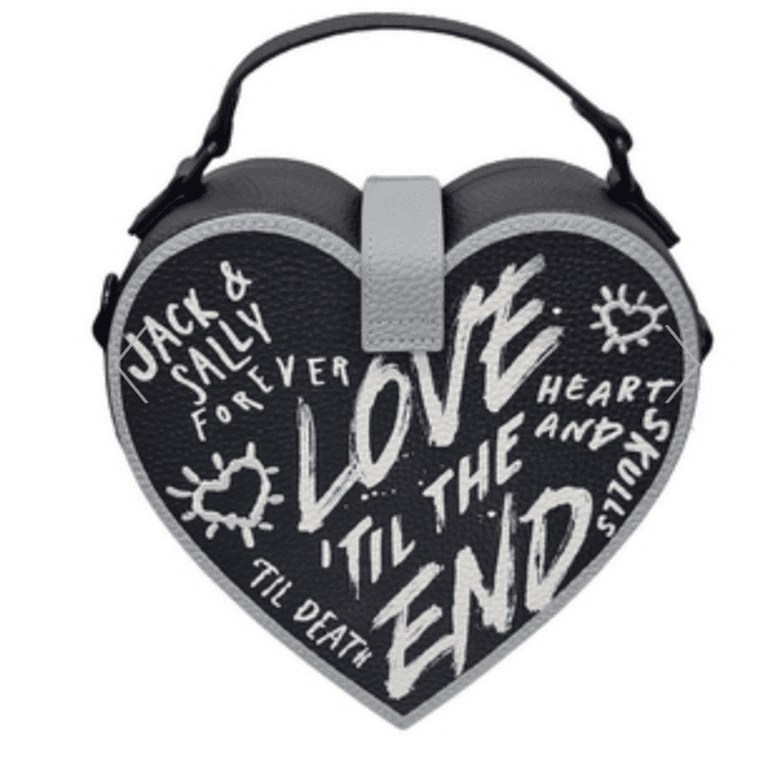 ☆US Disney Parks☆ジャック＆サリー ハート型斜めがけバッグ Disney Parks Crossbody Bag Jack And Sally Forever Heart Box