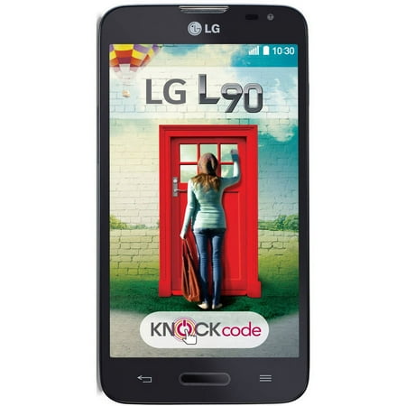 LG Optimus L90 D415 8GB T-Mobile GSM Quad-Core Smartphone (Unlocked), Graphite