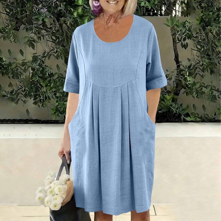 midi dresses for older women with sleeves Formal Modest Dresses for Older Women
