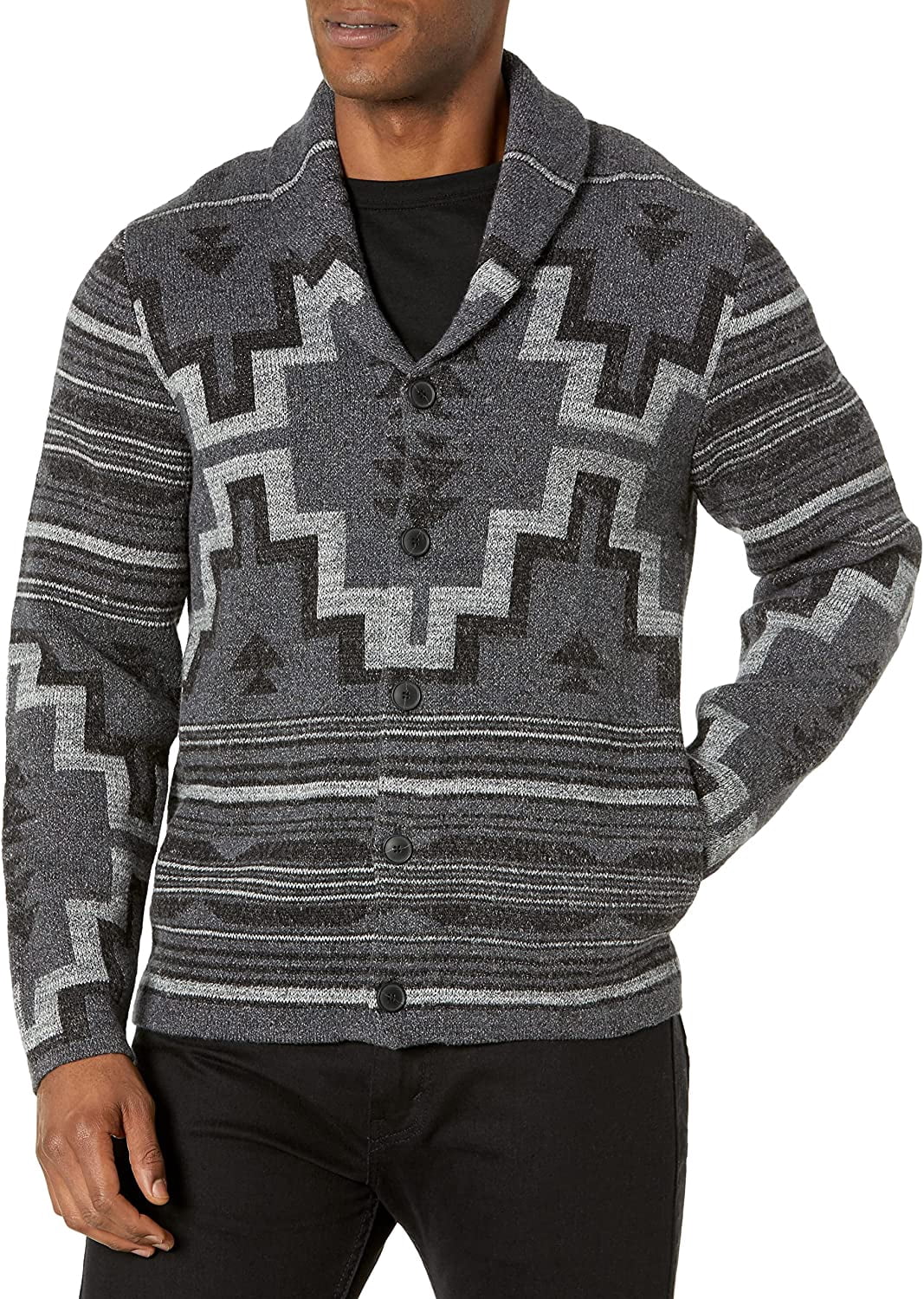 Mens Legacy Shawl Collar Cardigan Large 