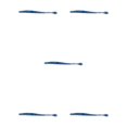 thumbnail image 3 of Naiovety Cebo de pesca 11CM Gusanos falsos Lombrices de tierra Señuelo Wobblers reflectantes azul azul 5Conjunto, 3 of 6