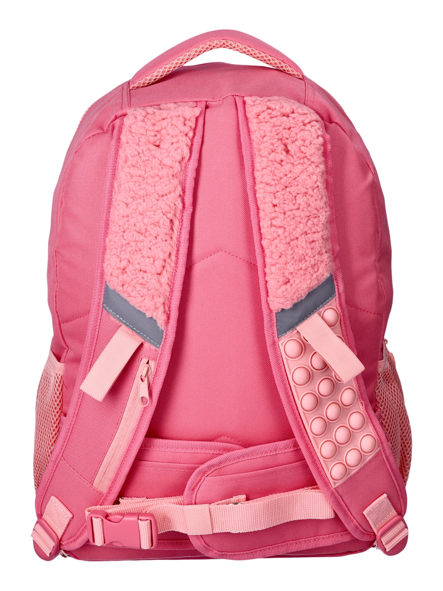Wonder Nation Sensory Girls 17" Backpack Pink Confetti