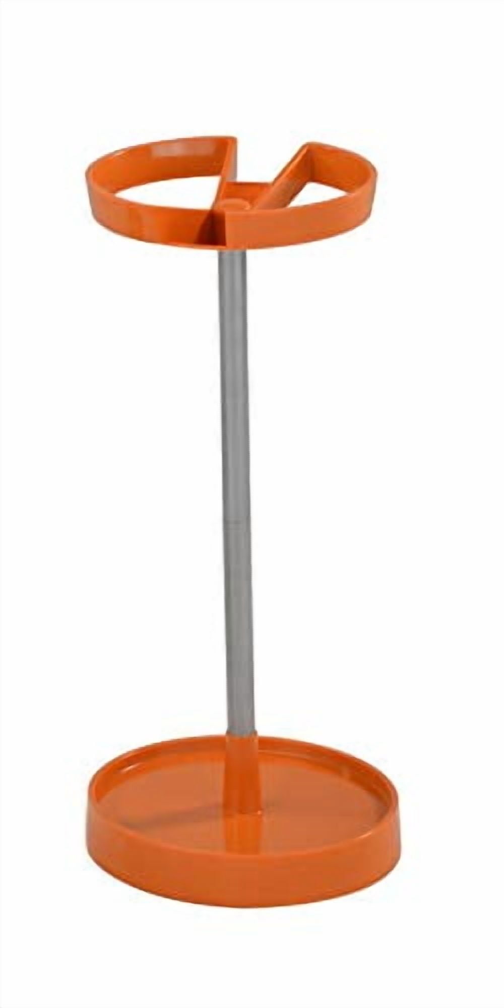 Kings Brand Furniture Bromna Umbrella Stand Rack – Free-Standing Orange Holder for Entryway & Home Organization