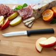 thumbnail image 3 of Rada Cutlery Sensational Serrations 3-Piece Kitchen Knife Set Blades Steel Resin, Black Handle, 3 of 6
