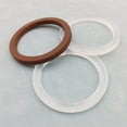 thumbnail image 4 of Sealing Gasket Brew Seal Heat Resistant Silicone Gasket Espresso Machine Part Suitable for 58mm Coffee Machines Handle, 4 of 8