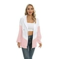 thumbnail image 1 of Liquidation! Veste Mince de Printemps pour Femmes Mode Veste Imperméable Manteau Isolé Coupe-Vent Extérieur Noir 2TG, 1 of 9