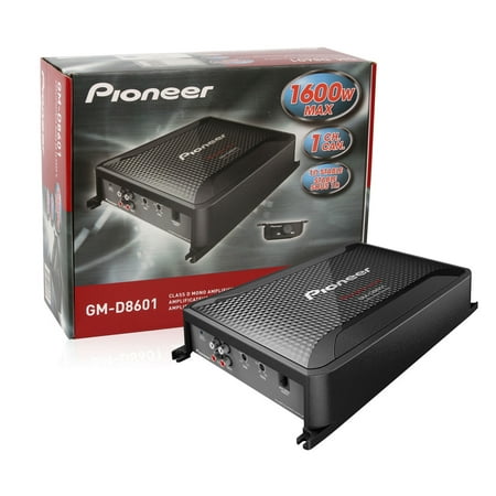 Pioneer GM-D8601 4 Gauge 1600W Monoblock Class-D Car Amplifier
