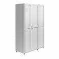 thumbnail image 1 of Systembuild Evolution Lory Framed 3 Door Wardrobe, White, 1 of 8