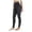 F137 Grey, variant on Likimi Capri Pants For Women Solid Color Leggings Slim Fitness High Waisted Fashionable Casual Trousers Yellow Size S