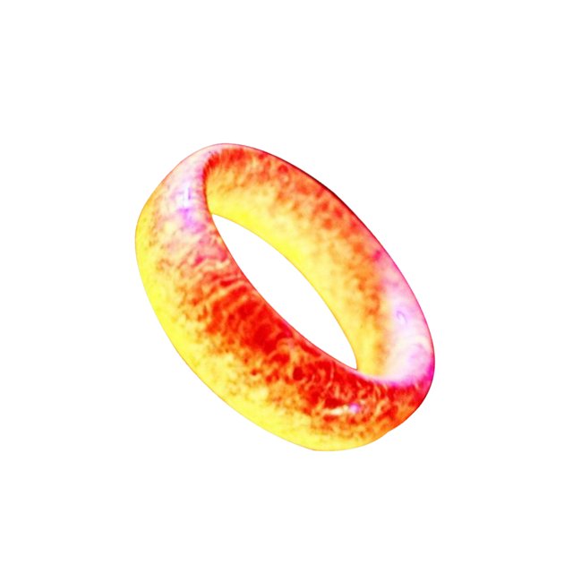 Qarigey Anillo unisex que brilla en la oscuridad Anillo de acrílico Luminoso Noche que brilla intensamente Joyería de mano Regalo de vacaciones, Rojo y Type3 NO3 Qarigey AP000901-07