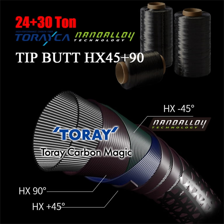 PURELURE TITANIUM-T 5'3''-7'2'' Ultralight Fishing Rod Spinning