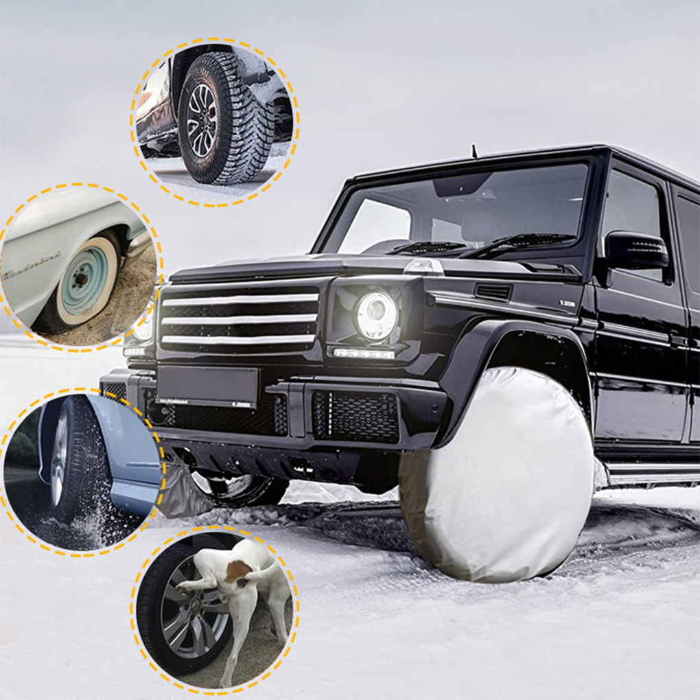 Housse De Roue De Secours Universelle étanche Pour Remorque SUV Motif