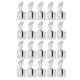 thumbnail image 4 of Prensatelas para máquina de coser con cremallera Invisible de acero inoxidable, prensatelas para máquina de coser doméstica, 20 Uds., 4 of 6