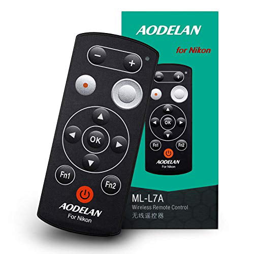 AODELAN Camera Wireless Shutter Release Remote Control COOLPIX P1000 P950 B600 A1000 Z50, Replaces Nikon ML-L7 -