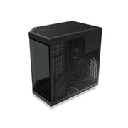 HYTE Y70 CS-HYTE-Y70-B Dual Chamber Mid-Tower ATX Case with PCIe 4.0 Express Riser Cable Included, Black