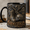 Black, variant on Army Dad Mug 3D Effect Soldier Dad Mug for Military Father Gift