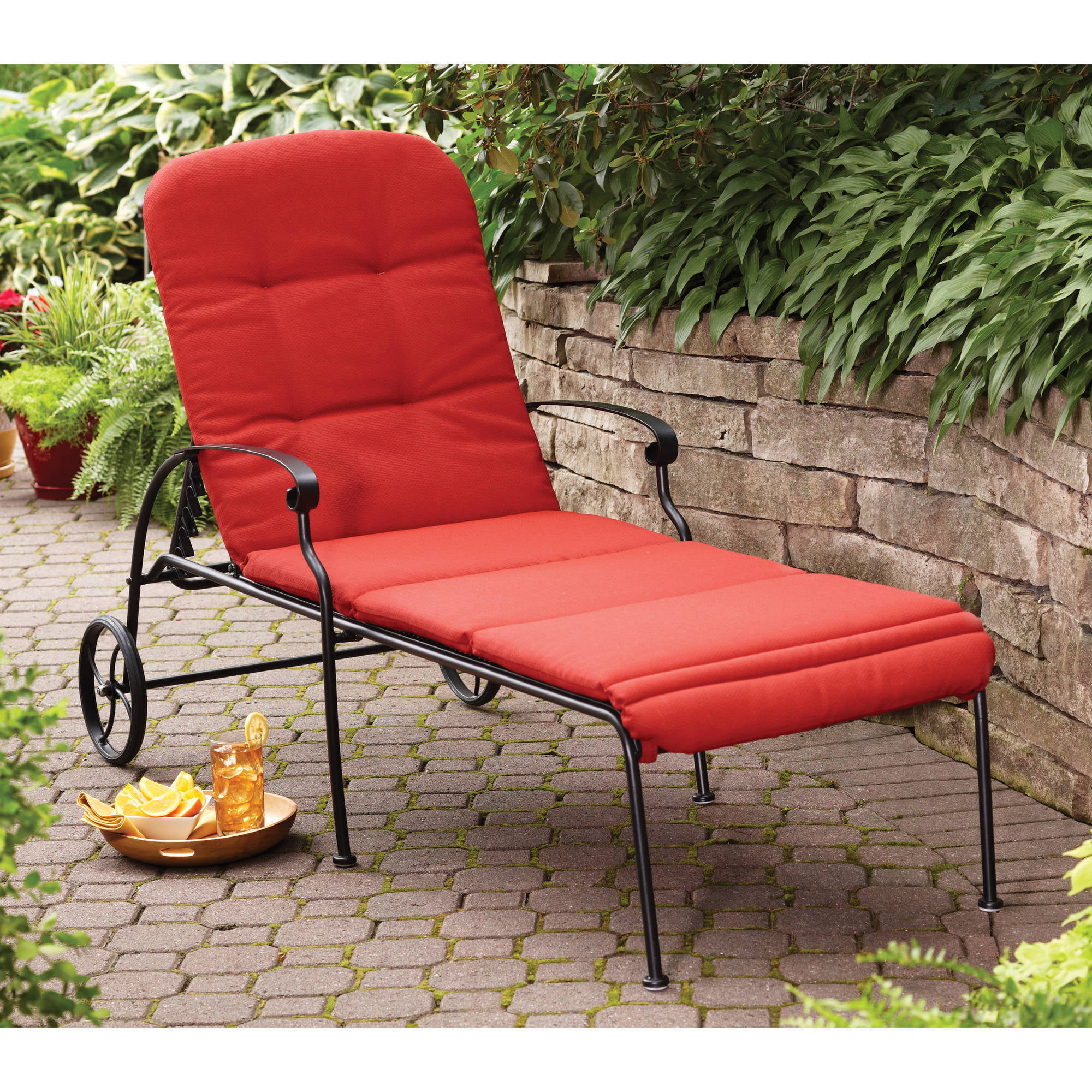 Better Homes And Gardens Clayton Court Chaise Lounge With Wheels