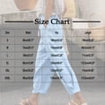 thumbnail image 2 of Dvprdro Womens Drawstring Linen Pants Cuffed Leg Hem Loose Fit Side Pockets Solid Casual Summer Bottoms, 2 of 9