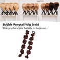 thumbnail image 3 of Trenza de Peluca Con de Caballo de Burbujas, Hecha de Cabello SintéTico de Alta Temperatura, Accesorio para el Cabello Elegante y Própico, Diadema fácil de Usar y Resistente,, 3 of 7